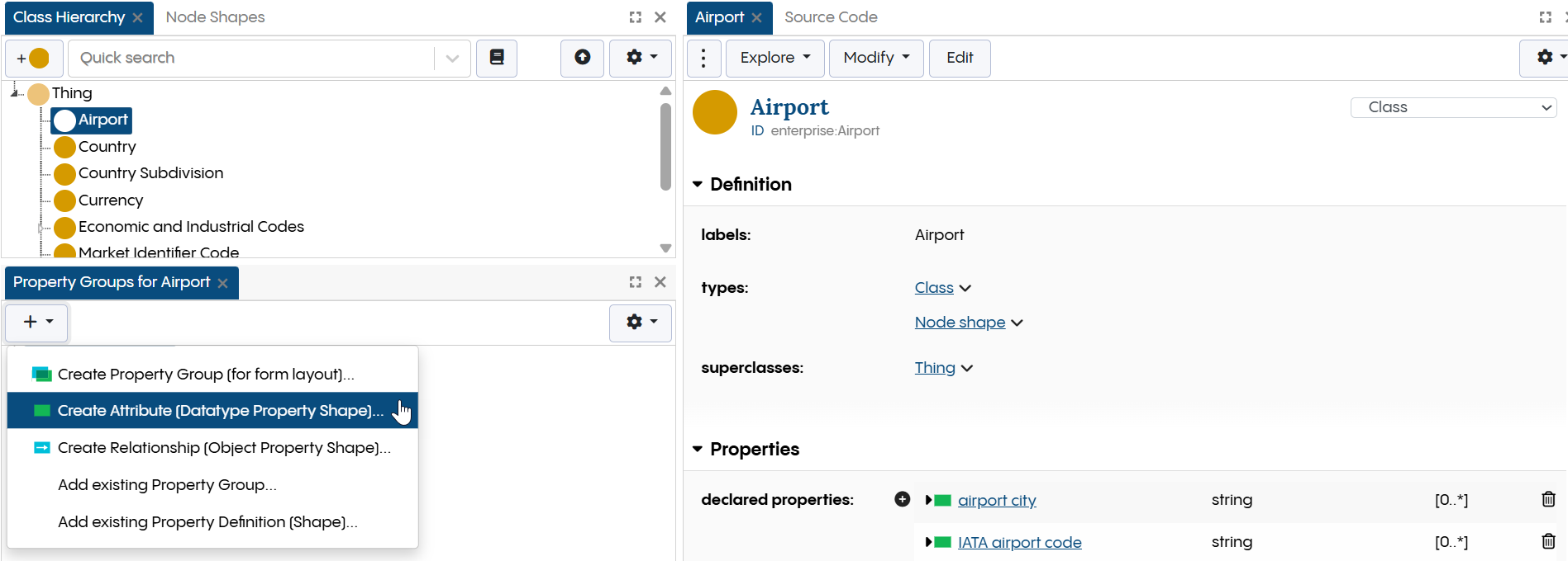 Ontology - Create Attritube