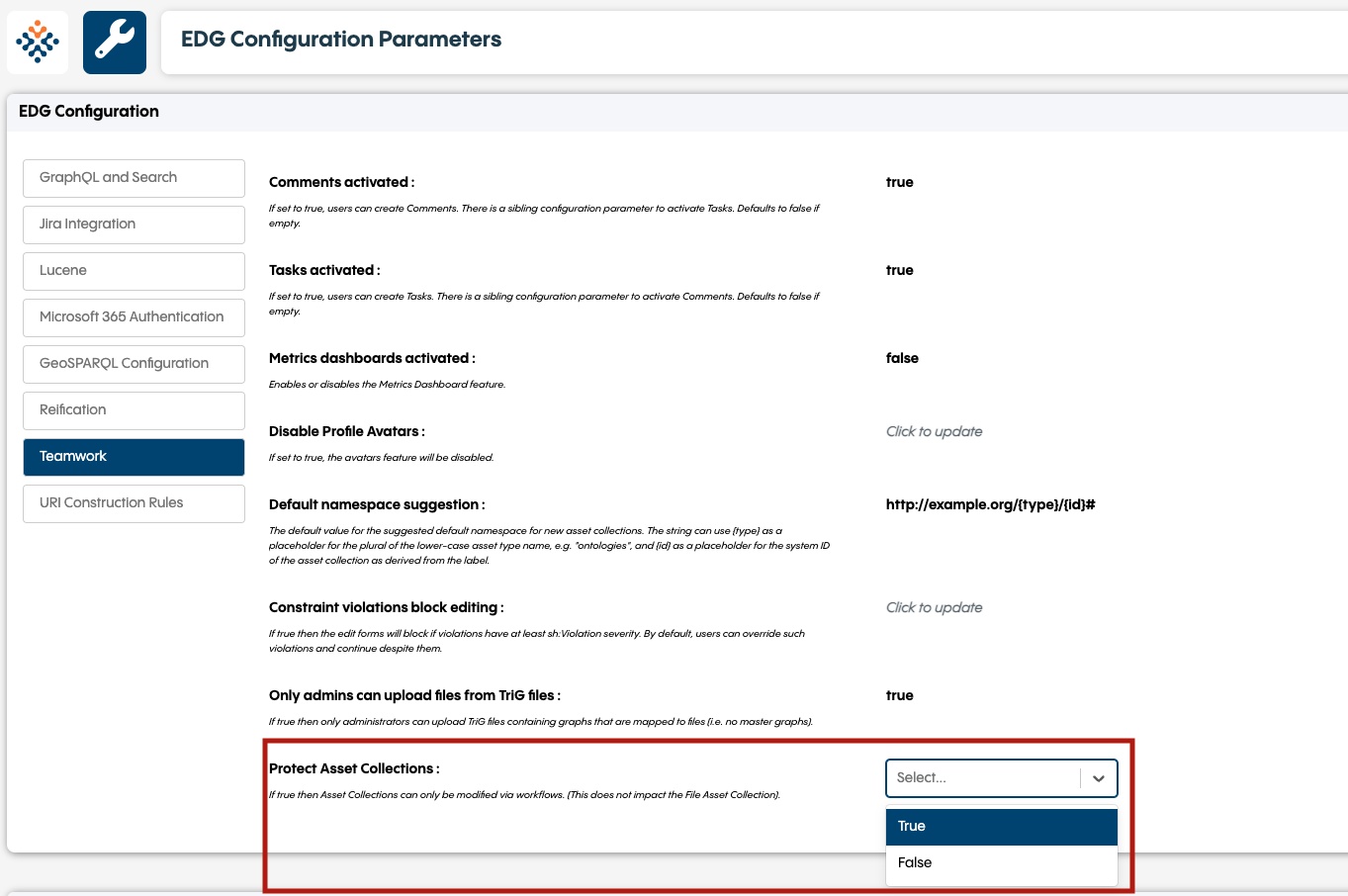 Server Administration Protected Mode