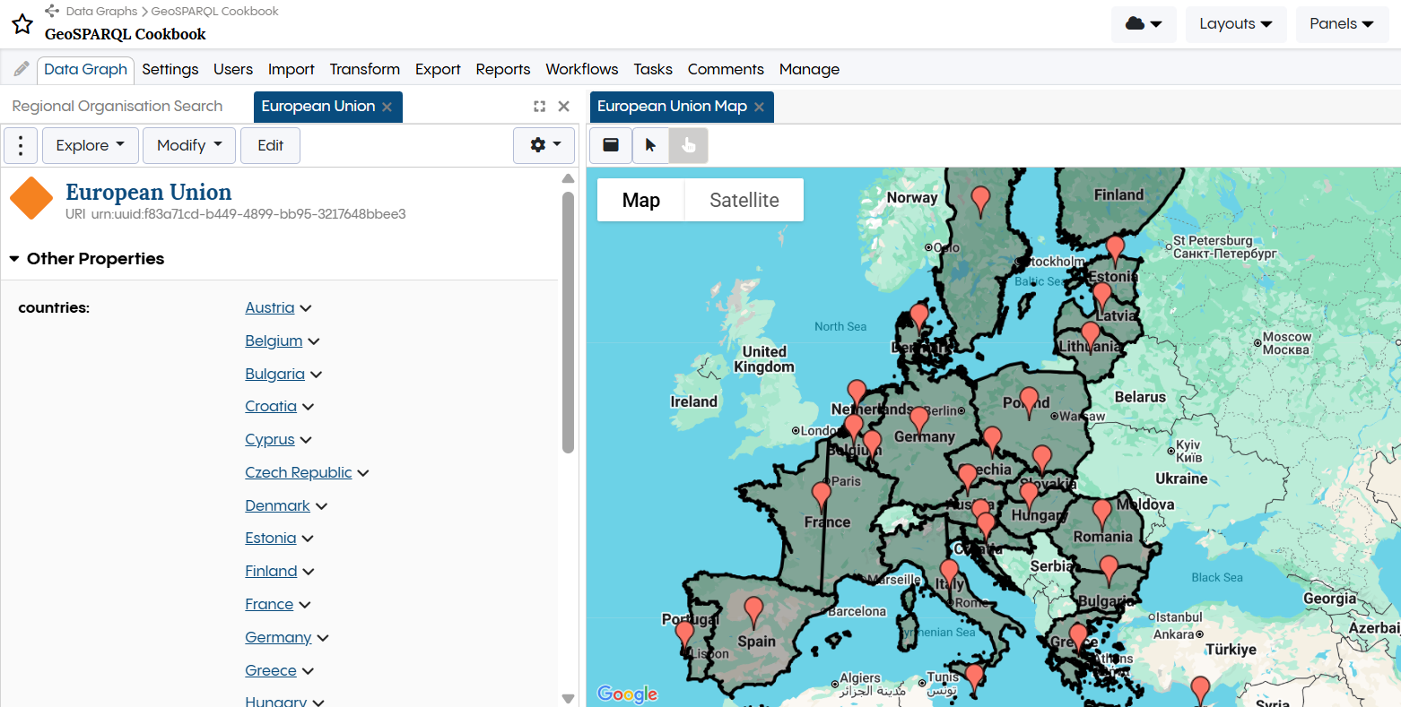 Context Map Action