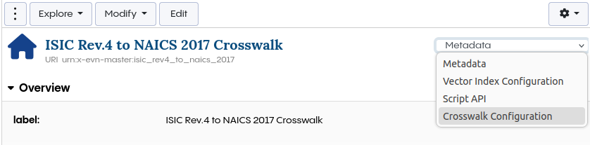 Crosswalk Start Page Settings