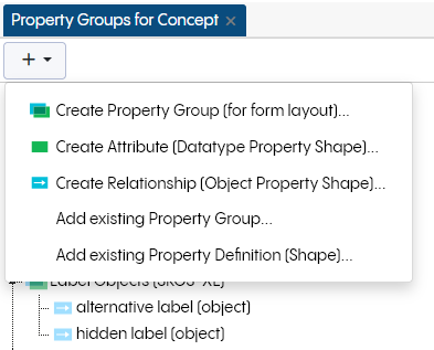 Create Property Shape