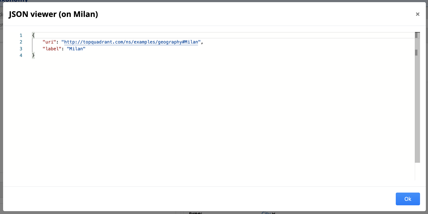 Custom Resource Explore Action Result