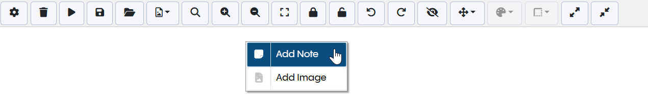 EDG Diagram Add Note Node Button