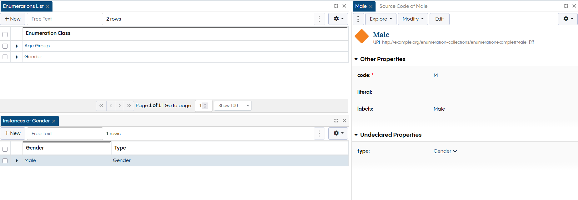 Enumeration Page