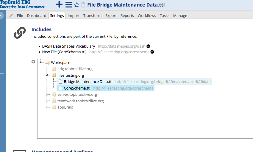 Files Includes