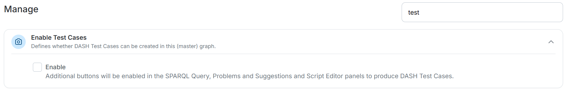 Manage Page Search
