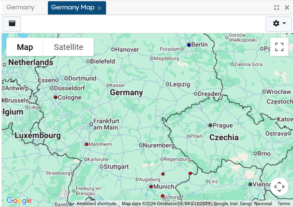 Map Explorer - Germany
