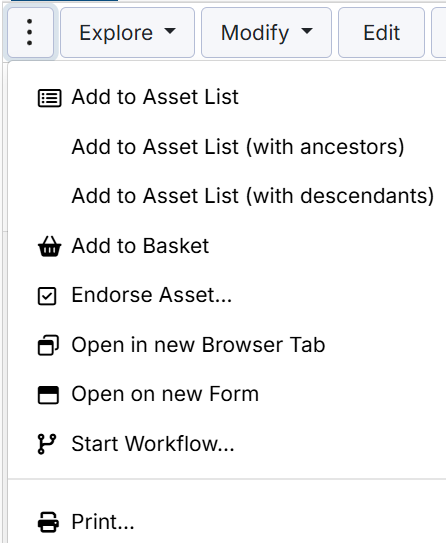 More Dropdown